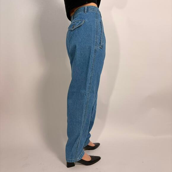 Vintage 90s Liz Sport High-Waisted Jeans - Size 6 (Fits 2) - Picture 5 of 6